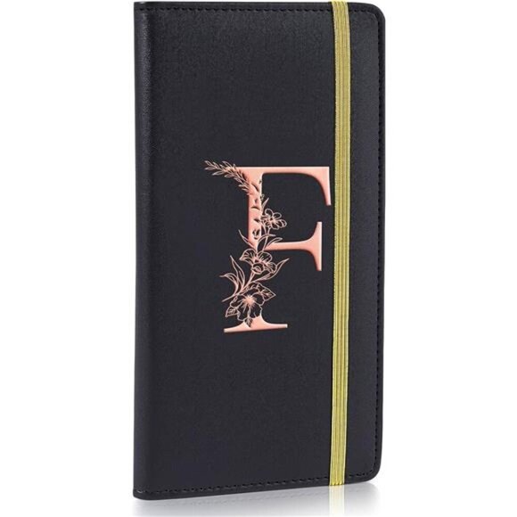 Checkbook Covers for Personal Checkbook Black F - Picture 1 of 3